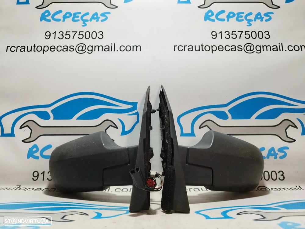 ESPELHO RETROVISOR ESQUERDO DIREITO FORD FIESTA V 5 MK5 2S6117683BP 2S6117682BP ELETRICO AQUECIDO ESPELHOS RETROVISORES - 1