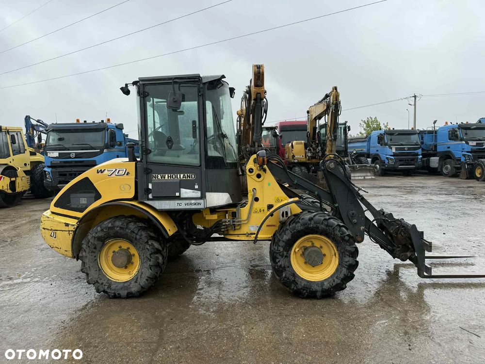 New Holland W 70 Widły+ Łyżka Klima Łyżka pływająca z Niemiec - 4