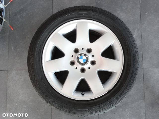 BMW Felgi Koła Aluminiowe 16 Lato 7Jx16H2 ET47 5x120 Opony Continental SportContact2  205/55R16 91W Bridgestone  Turanza T001  205/55R16 91V BMW 3 E36 E46 E90 Z3  316i 318d 318i 320i 320d 232i 325i 328i 330d 330i 330d - 4