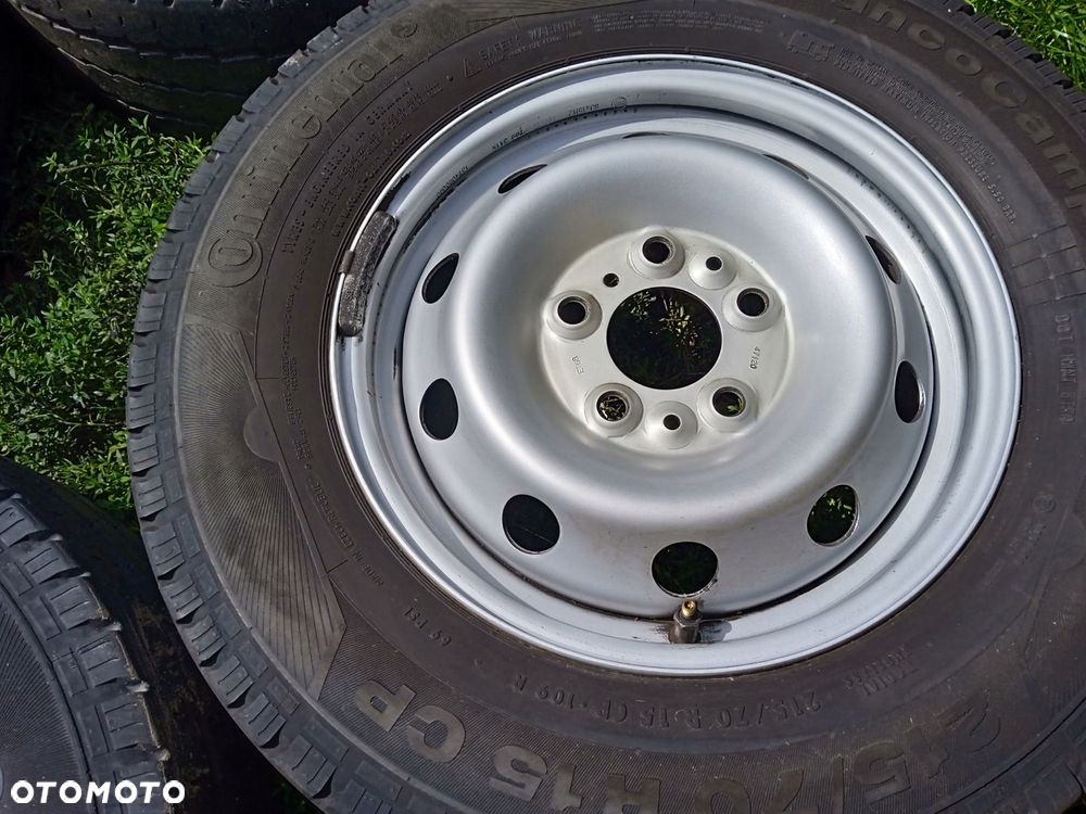 koła stalowe 5x118 Jumper Ducato Boxer opony lato 215/70 15C - 3