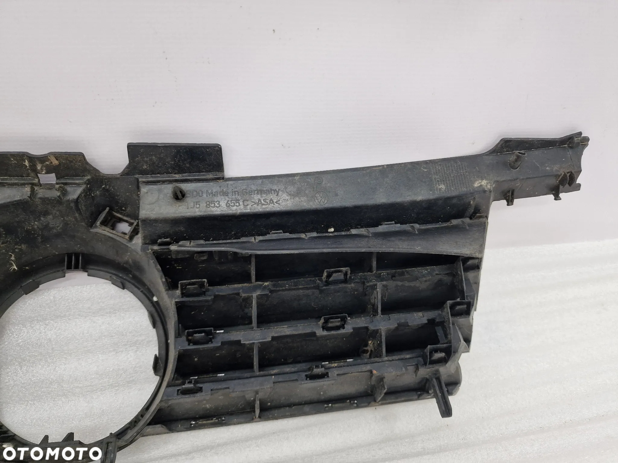 VW BORA 98- HIGHLINE ATRAPA / GRILL PRZEDNI PRZÓD Z CHROMAMI , NR 1J5853655C , NR AUKCJI GR175 - 16