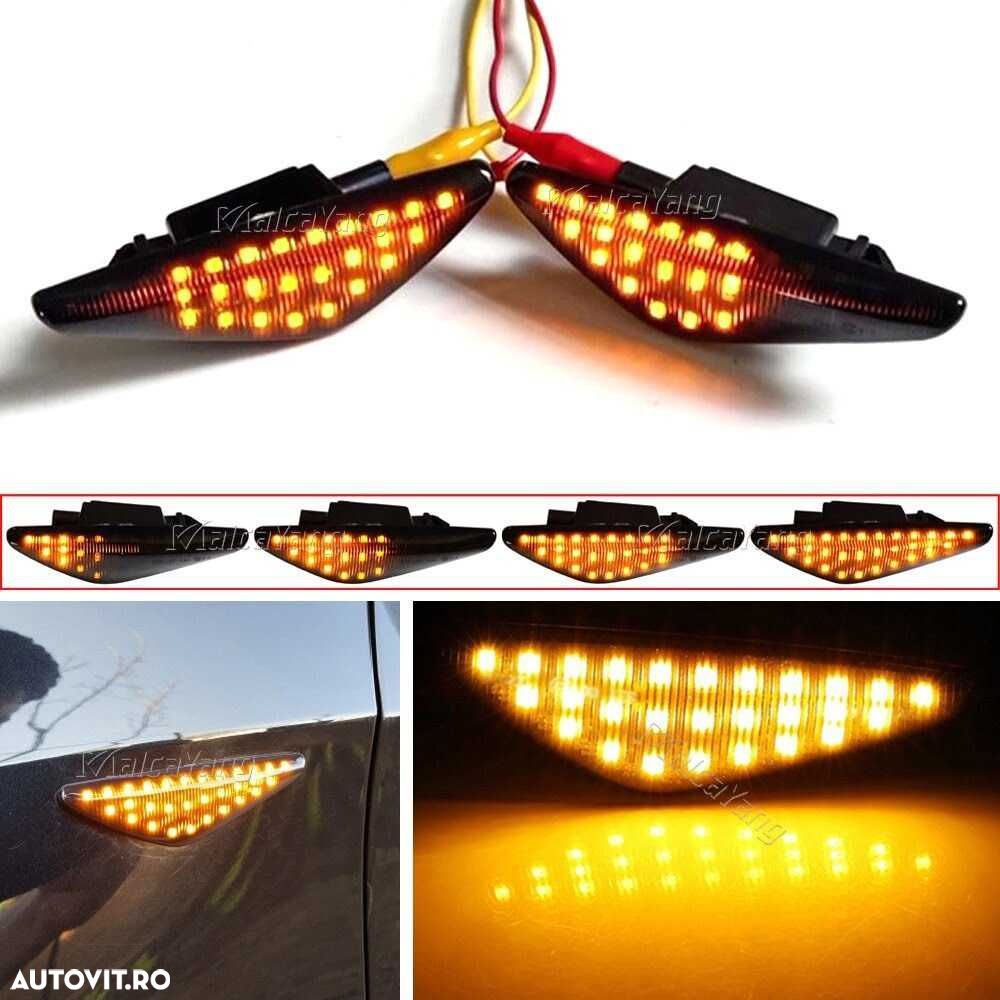 Semnalizari Dinamice aripa BMW X3 F25 X5 E70 X6 E71 X6 E72 full LED - 7