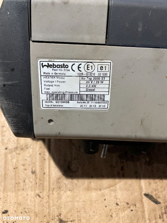 WEBASTO VOLVO AIR TOP 20383404 1116482553 1A292968 1E1217382644 2C159660 - 17