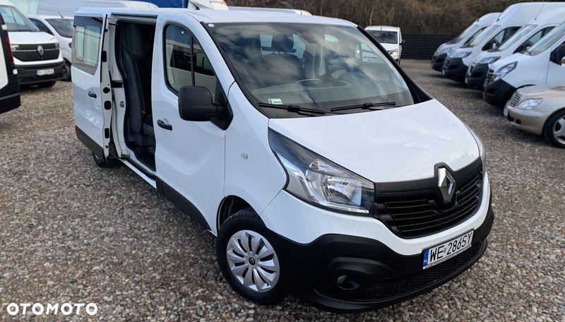 Renault Trafic L2H1 6cio osobowy Brygadowy DOKA Homologacja cięż. N1 FVAT23 Duża Ładowność 972kg - 3