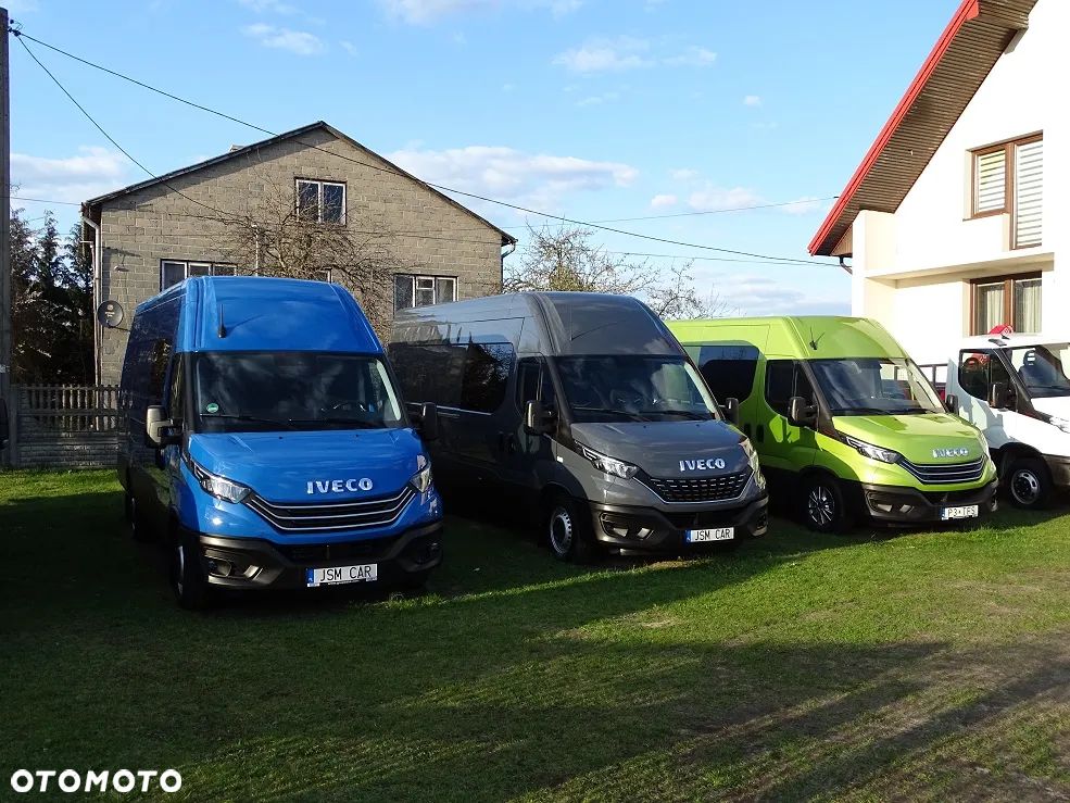 Iveco Daily L4H3 35S18 3.0 180 Hi-MATIC FULL LED Brygadówka DOKA 7 Osób UNIKAT!! JAK NOWY!! Salon PL! 1 WŁ.! - 36