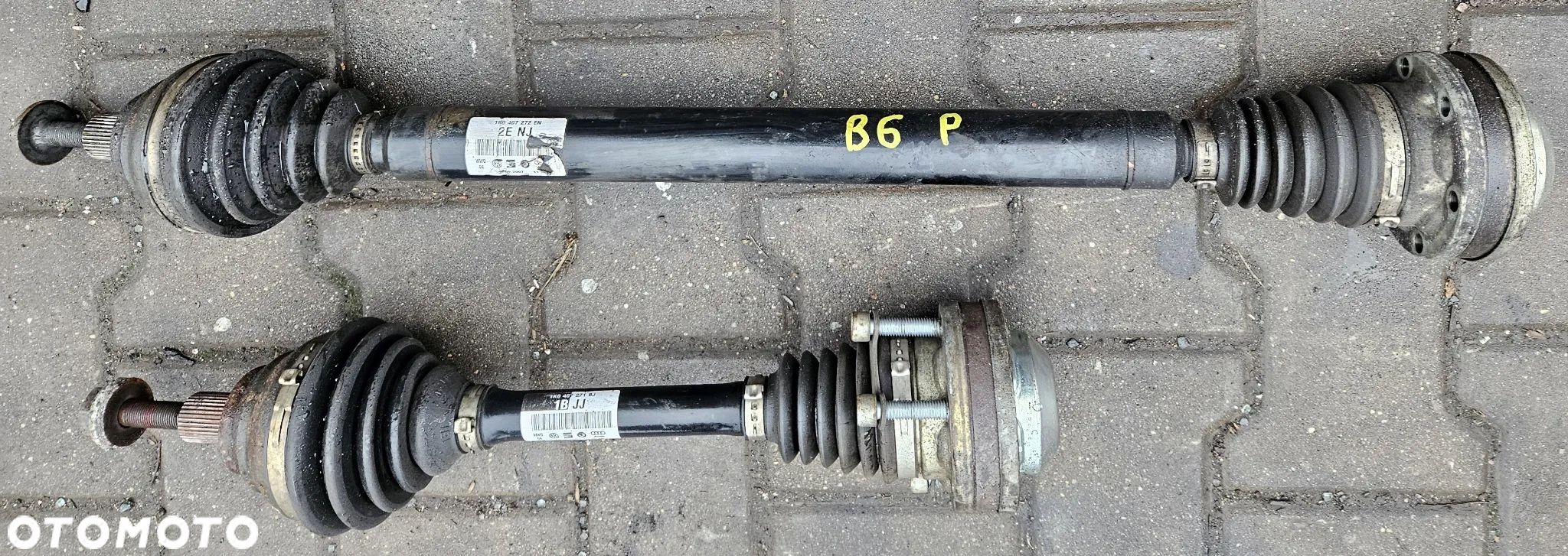 Vw Passat B6 1.9 2.0 TDI półoś prawa lewa przegub 1K0407271BJ 1K0407272EN - 1