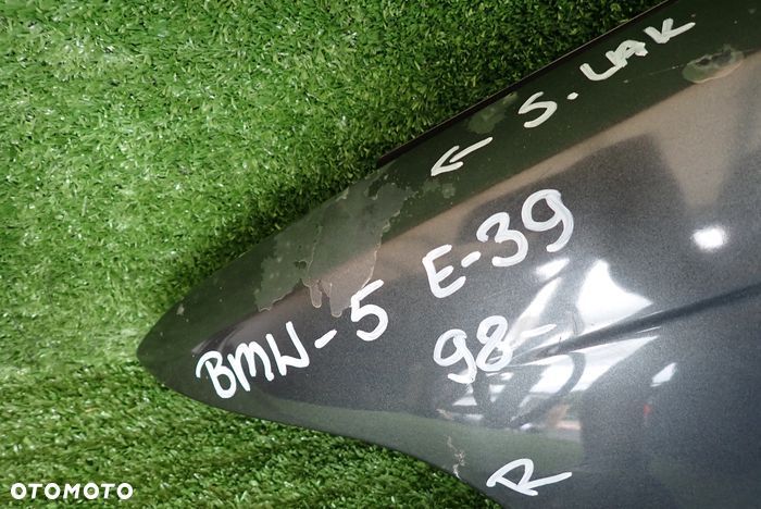 BMW E39 błotnik lewy przedni przód ZAMIENNIK - 9