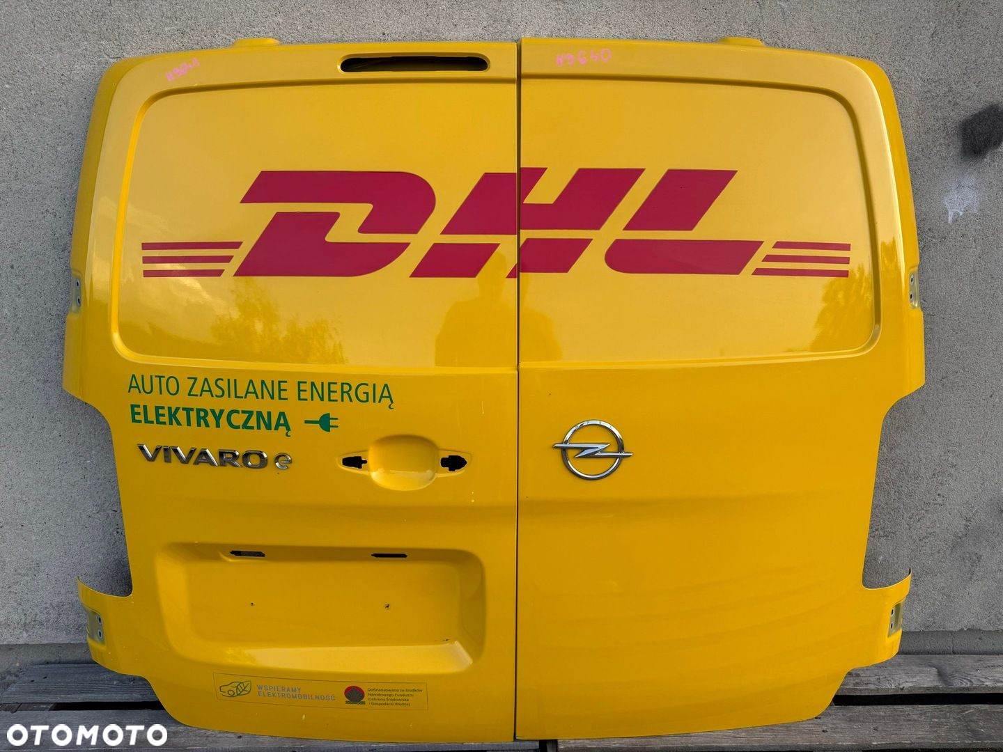 DRZWI TYL TYLNE PRAWE CITROEN JUMPY III 3 2016- / OPEL VIVARO C III 3 2019- - 7