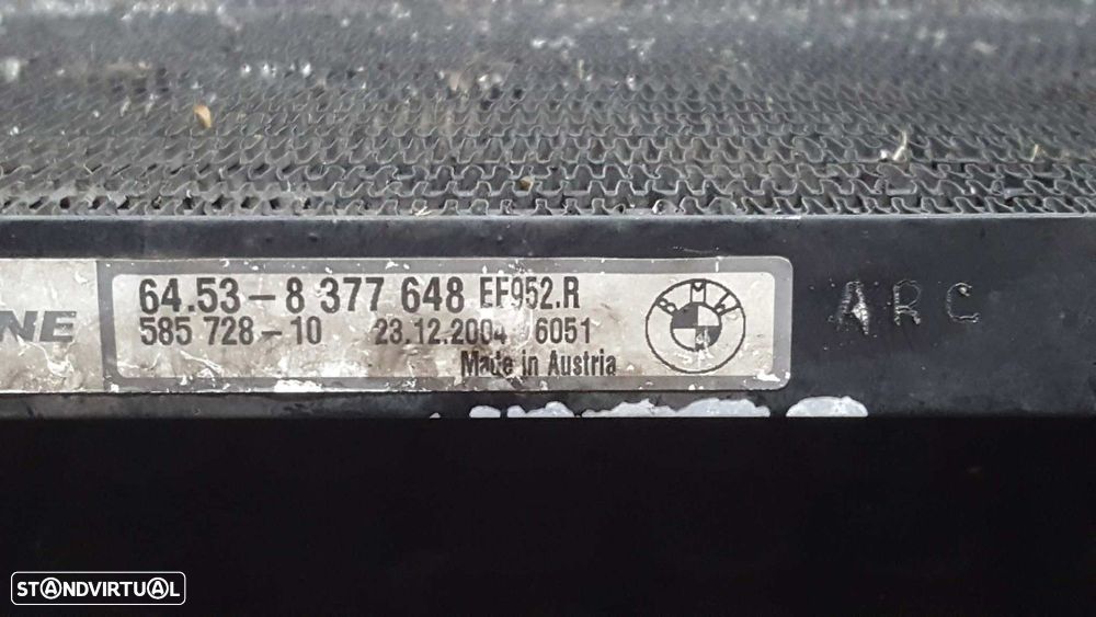 RADIADOR AR CONDICIONADO BMW X3 (E83) 2.0D - 3