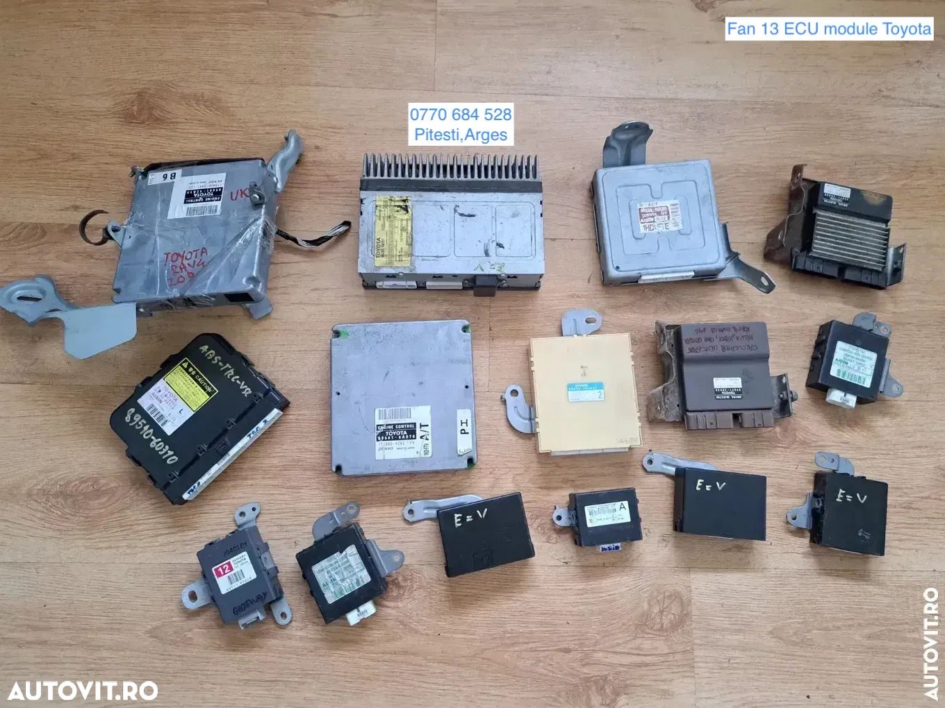 ECU calculator motor modul ABS amplificator audio modul ecu confort Calculator modul gateway calculator clima  modul injectoare Ecu unitate cutie transfer toyota land cruiser avensis corollla rav 4 - 1