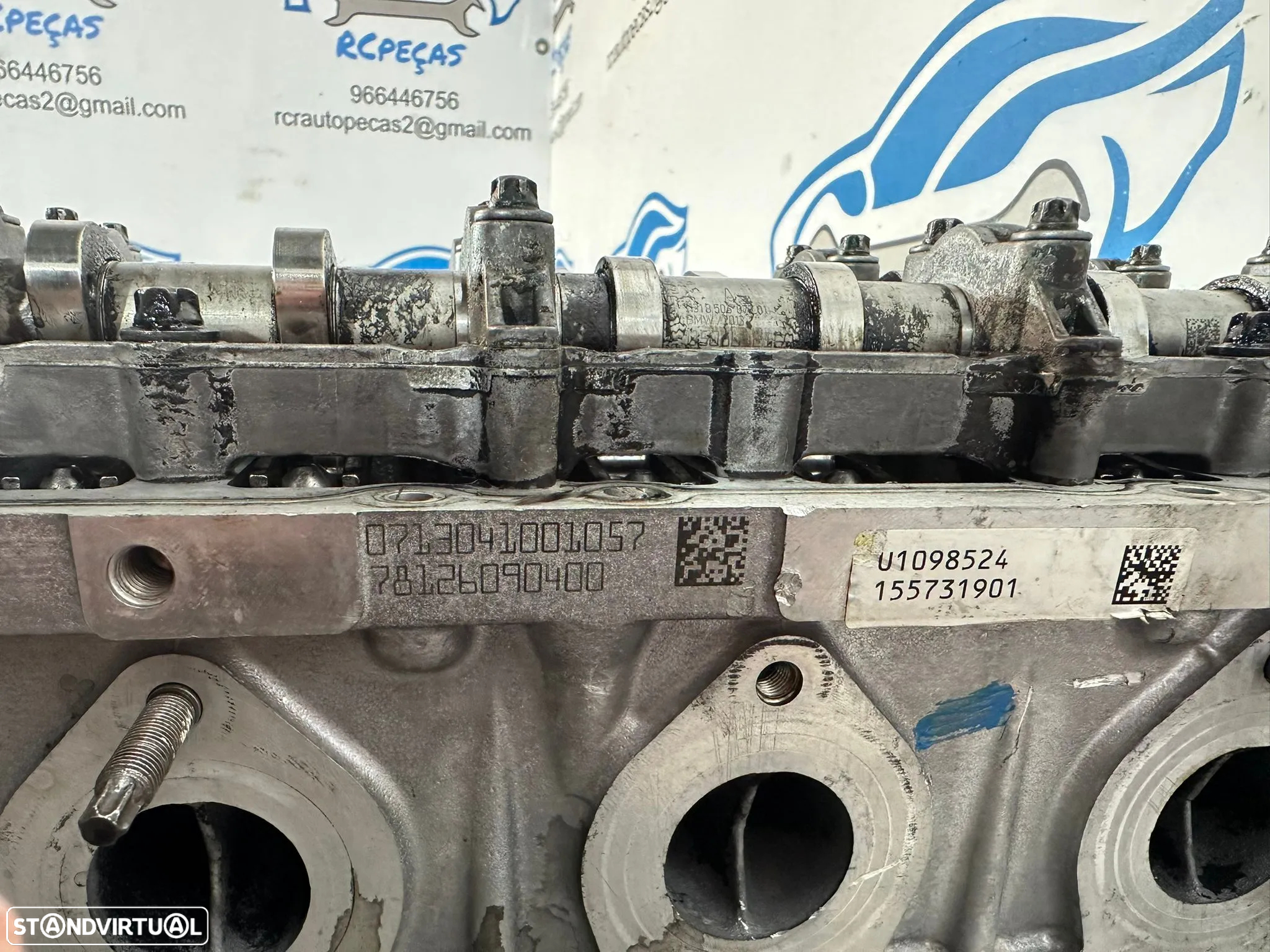 .Cabeça Motor Completa BMW Mini R55 Clubman R56 Cooper One D R57 Cabrio R60 Countryman R61 Paceman 1.6 D N47C16A 2009 - 2016 - 9