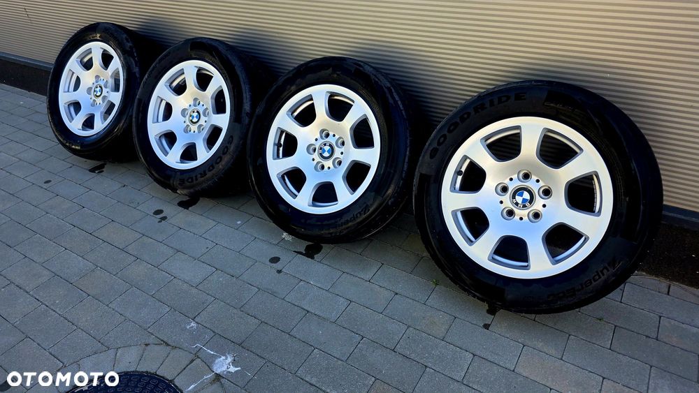 Sprzedam felgi do BMW Styling z oponami letnimi 134 E60 E61 16 cali. - 2