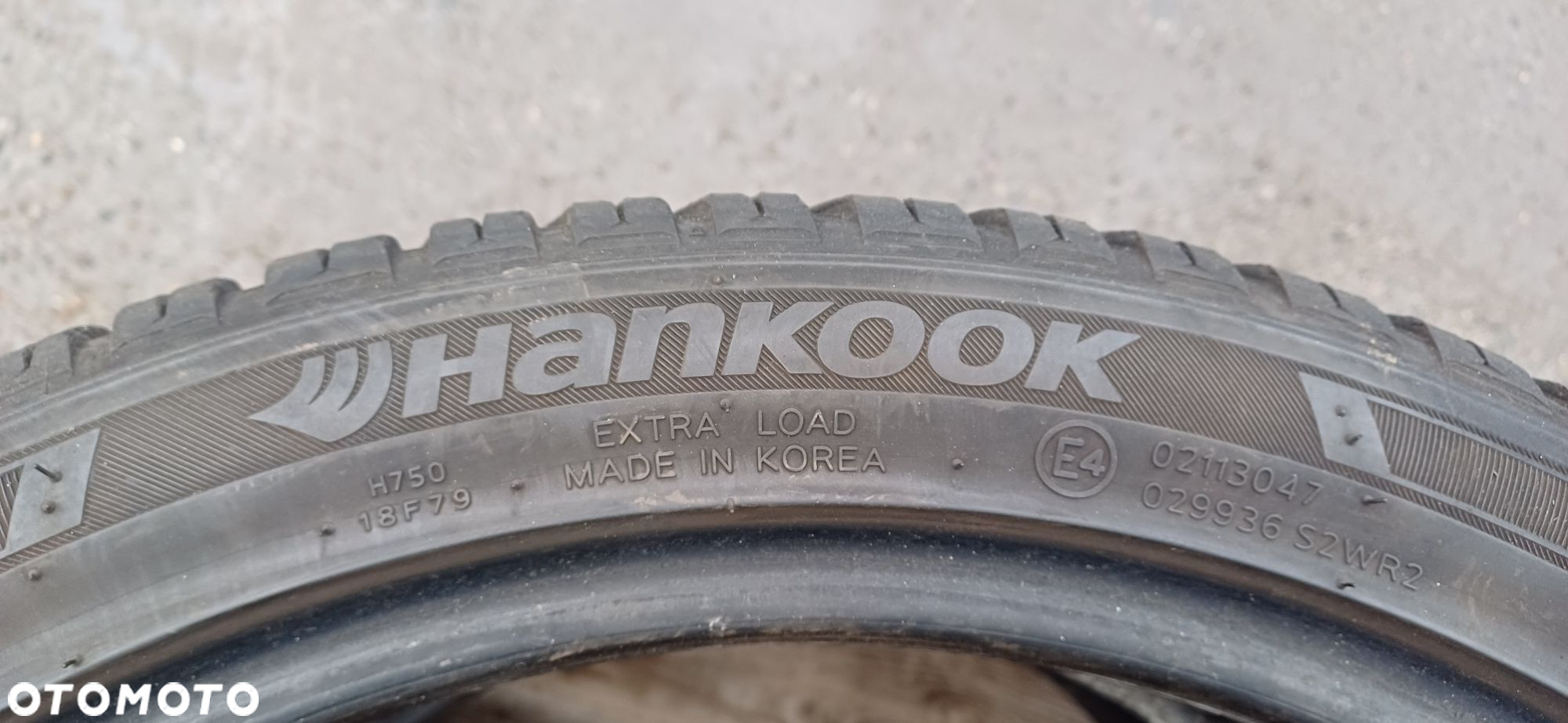 225/40R18 92Y HANKOOK , dwie opony wielosezonowe. - 4