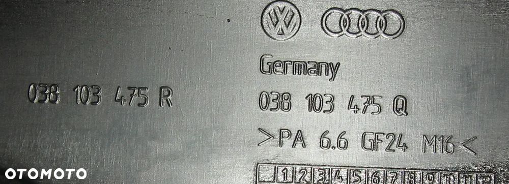 pokrywa zaworów GOLF SHARAN 1.9 TDI 038103475Q - 3