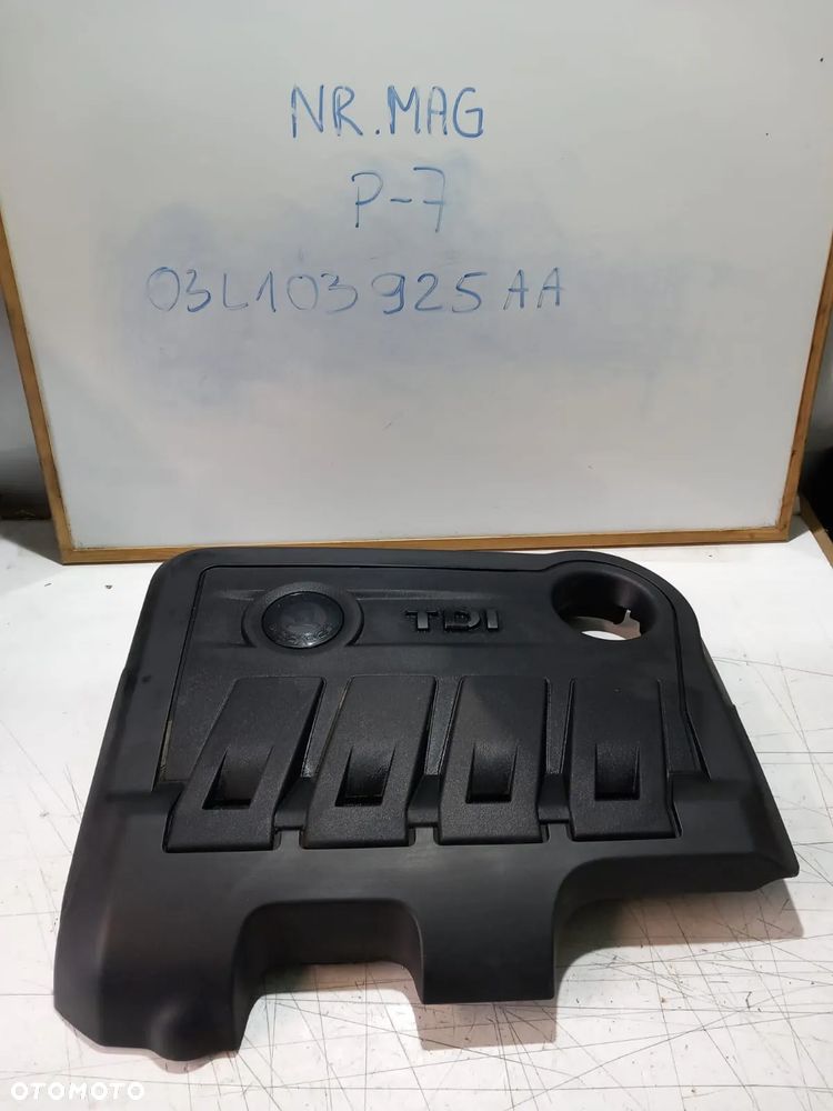 OSŁONA POKRYWA SILNIKA SKODA 2.0 TDI 03L103925AA - 1