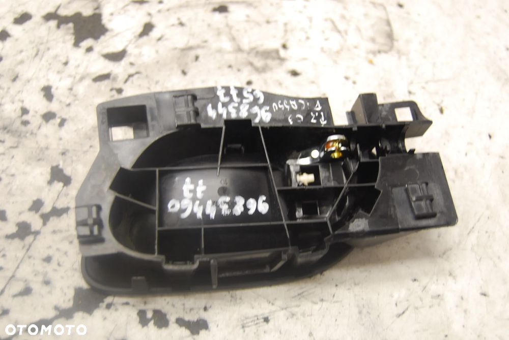 KLAMKA DRZWI WEWNĘTRZNA PRAWY PRZÓD TYŁ 9683446077 CITROEN C3 PICASSO 2009R. - 4