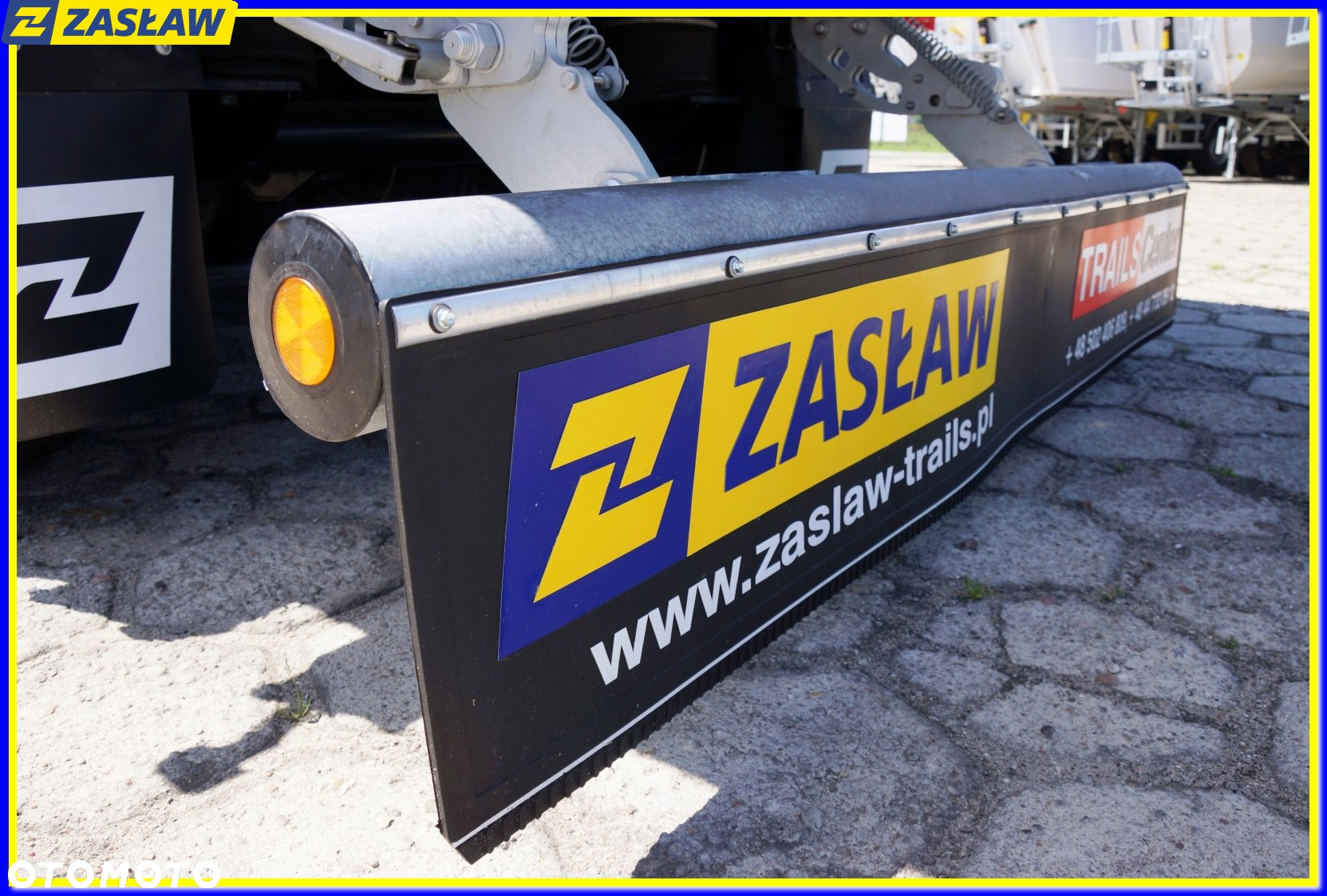 Zaslaw 45 m³ / 9,70 m naczepa wywrotka LIGHT KL-DRZWI!! - 36