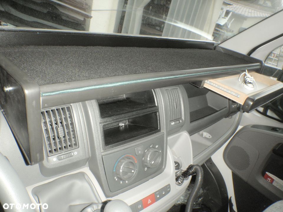 półka półeczka na deska rozdzielczą RTV szuflada długa fiat ducato boxer jumper 06-22r - 19