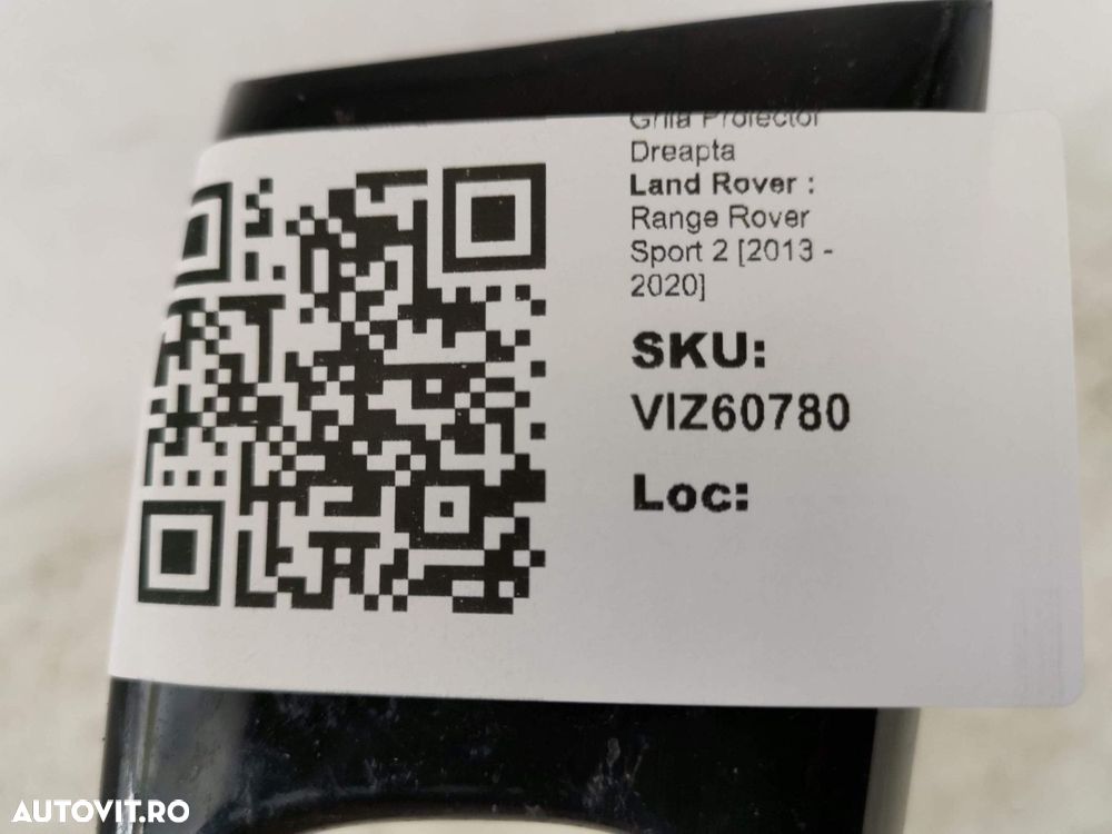 Grila Proiector Dreapta Land Rover  Range Rover Sport 2 2013 2014 2015 - 8