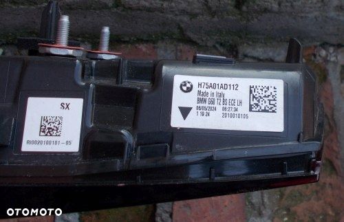 LAMPA TYLNA LEWA W KLAPĘ ECE EUROPA BMW G60 G61 - 3