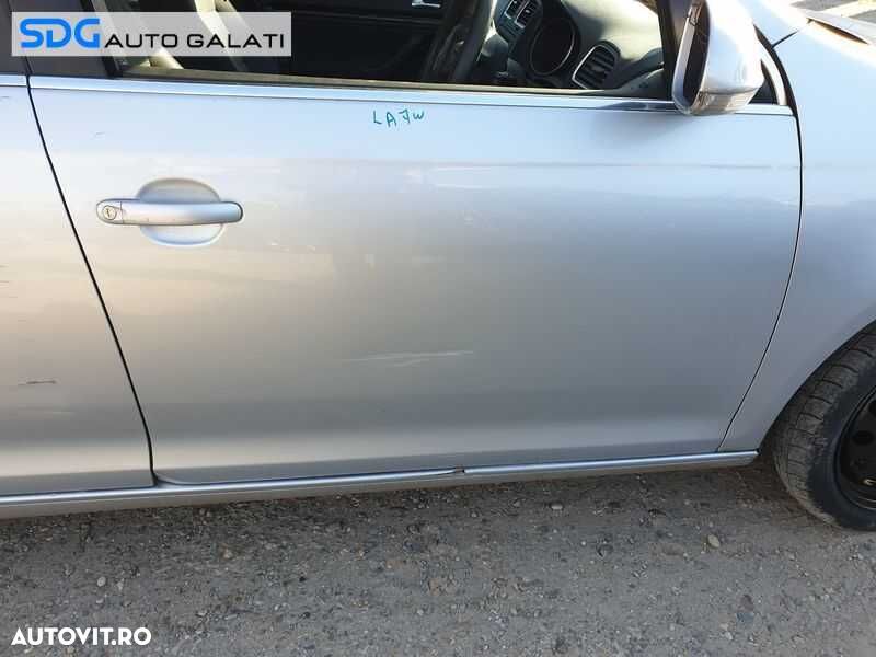 Usa Usi Portiera Portiere Dreapta Fata Dezechipata cu DEFECT VW Golf 6 Break Combi 2008 - 2014 Culoare LA7W - 1