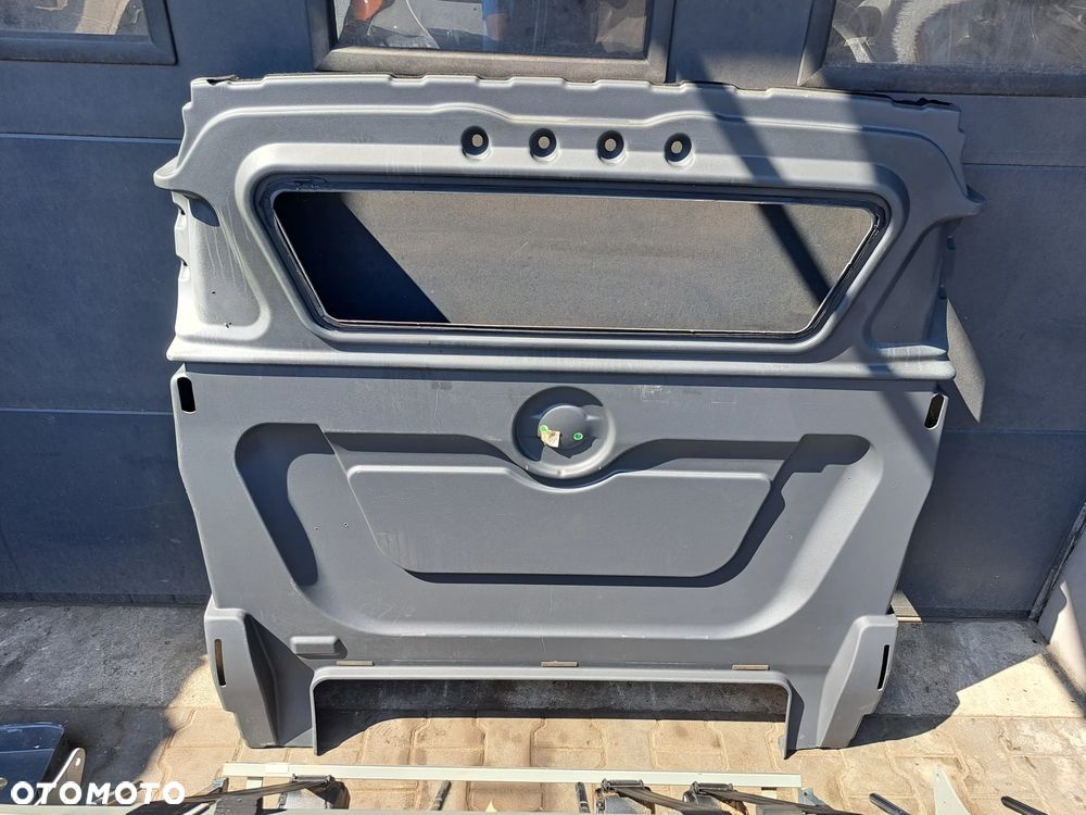 Peugeot Expert II Scudo Fotel kanapa ławka II rząd dubelkabina zabudowa plastiki podłoga mocowania ściana grodziowa - 11