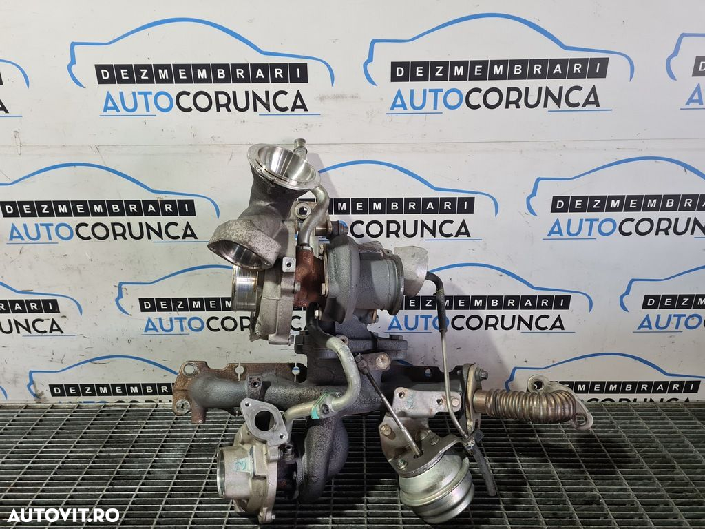 Turbo Volvo XC60 2.4 D 2008 - 2013 215CP D5244T11 Euro5 (1053) BITURBO CU ACTUATOR ... - 2