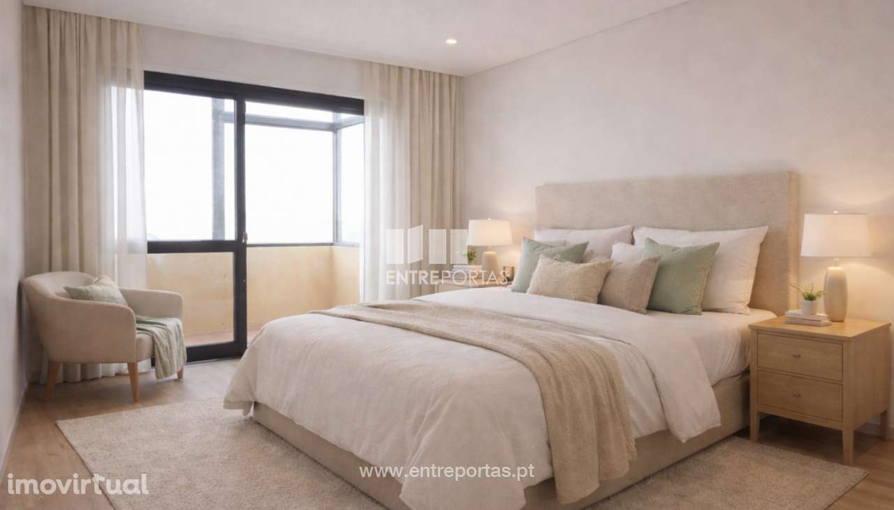 Venda de apartamento T3, 1.ª linha de praia, Vila Chã, Vila do Conde - Grande imagem: 4/33