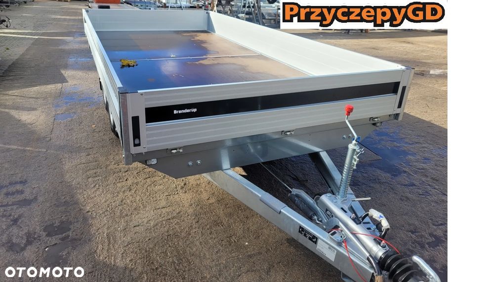 Brenderup PRZYCZEPA 5420 3500KG 417x204x34 cm MOCNA, OTWIERANE BURTY WSZYSTKIE - 4