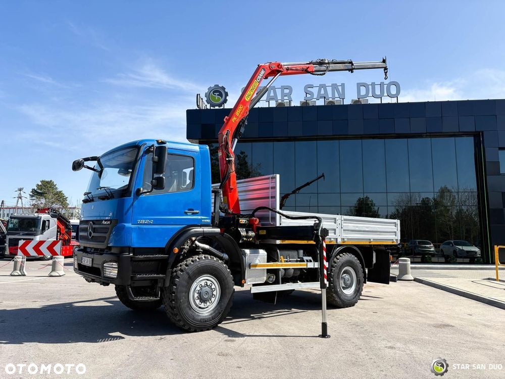 Mercedes-Benz AXOR 1824 4x4 PALFINGER PK 8500 HDS Żuraw - 4