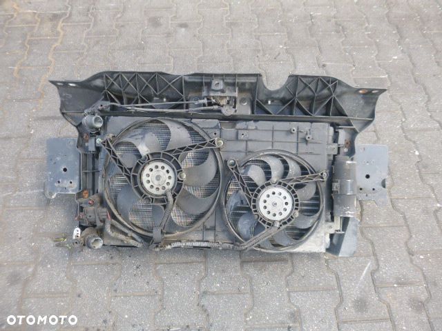 PAS PRZEDNI WZMOCNIENIE CZOŁOWE BELKA ZDERZAKA CHŁODNICE WENTYLATOR KOMPLETNY VOLKSWAGEN NEW BETTLE  1.9 98- - 8
