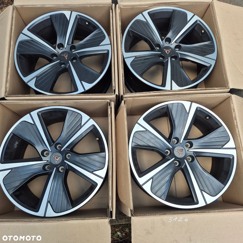 4szt. FELGI ORYGINAŁ R18 ET40 CUPRA FORMENTOR TERRAMAR BORN SEAT LEON ATECA - 1