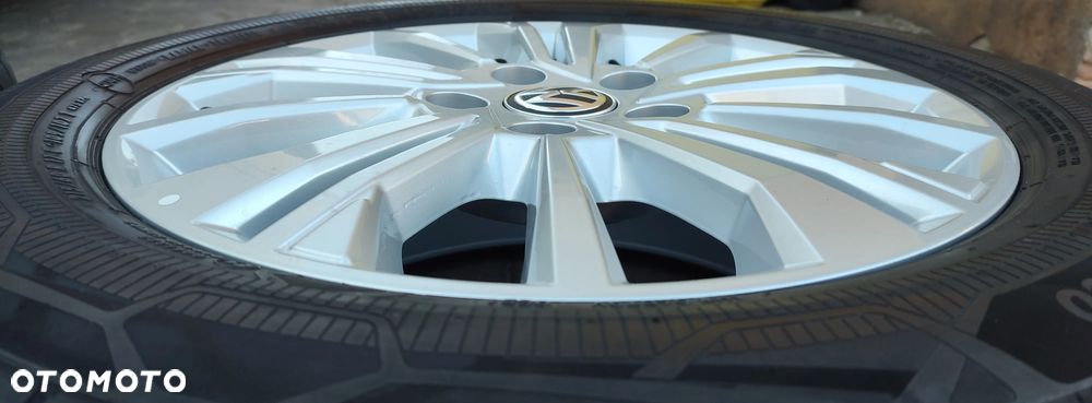 Koła Felgi Aluminiowe Oryg Volkswagen T6 Multivan T5 17 Cali 5x120 Et55 Continental 215/60/17C 2021r 4x8,5mm Idealne !! Starogard Gdański - 7