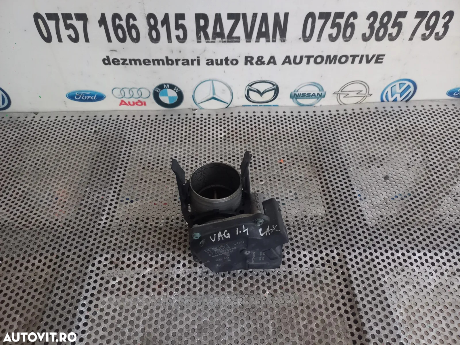 Clapeta Acceleratie Vw Seat Skoda 1.4 Tsi Motor CAX Cutie 6+1 LHY Cod 03CC Golf Jetta Tiguan Octavi - 3