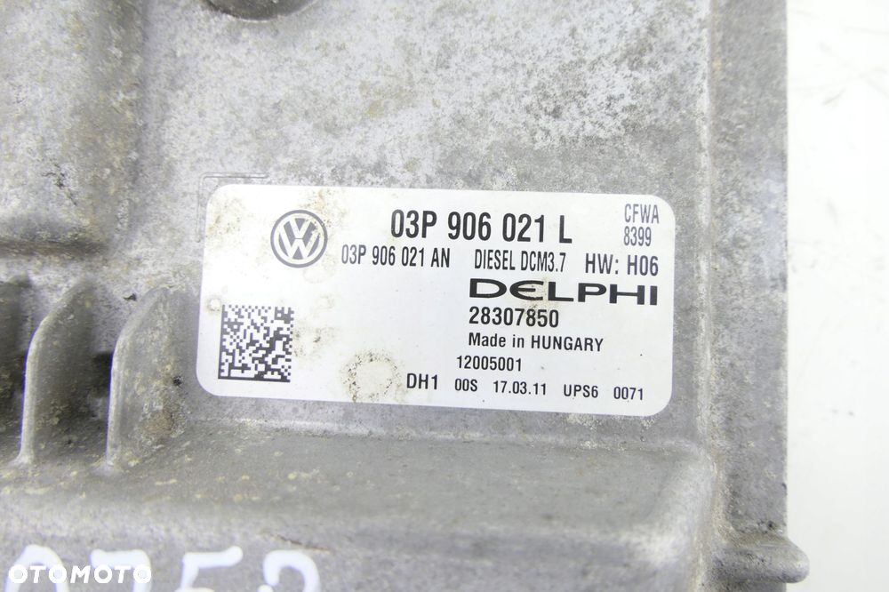 Sterownik Komputer Silnika SKODA FABIA II 1.2 TDI 03P906021L - 3