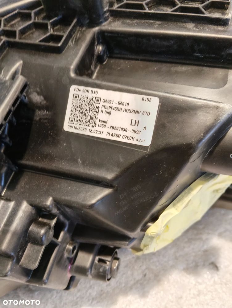 Hyundai i30 SOCZEWKA ZW PRZÓD STRONA LEWA LAMPA PRZEDNIA 92101G4510 - 9