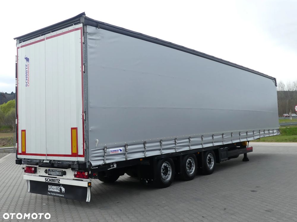Schmitz Cargobull FIRANKA / MEGA / IDEALNY STAN / OŚ PODNOSZONA / - 8