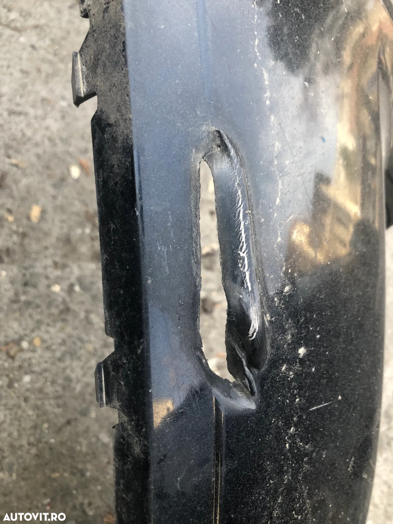 Bara fata Audi A4 B7 negru cu defect 2006 - 9