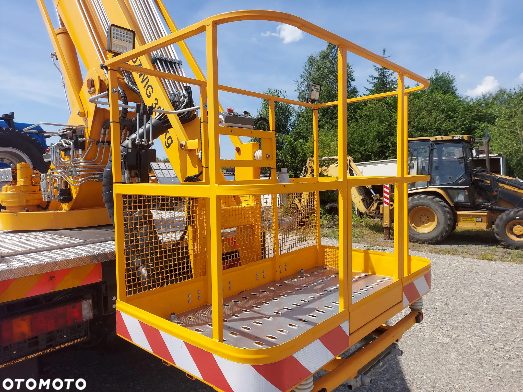 Star 266 M 6x6 MAN PODNOŚNIK KOSZOWY BUMAR KOSZALIN P-183/184 Zwyżka - 18
