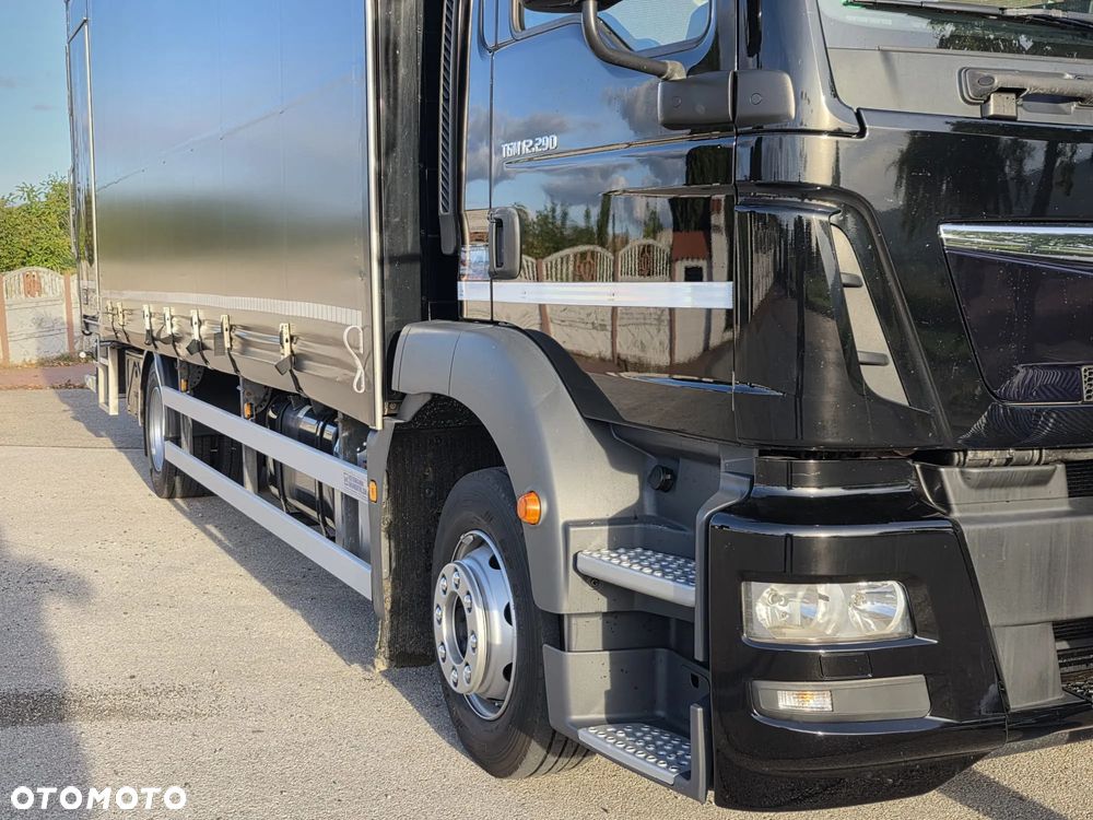 MAN TGM 12.290 / 15.290 / E6/ FIRANKA /BOCZNE DRZWI / BURTO-FIRANKA / 18PALET / WINDA / NISKI PRZEBIEG / 2018/ CAŁY NA PODUSZKACH / SERWISOWANY - 13