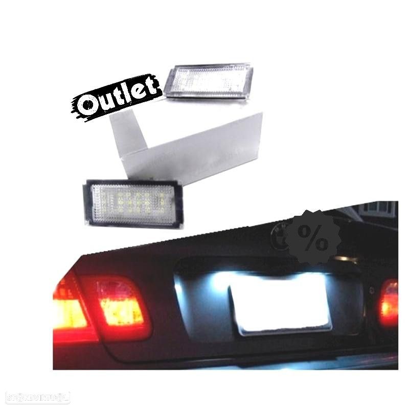 R151806C1 LUZES DE MATRICULA LED BMW E46 4 PORTAS 98-05 - 1