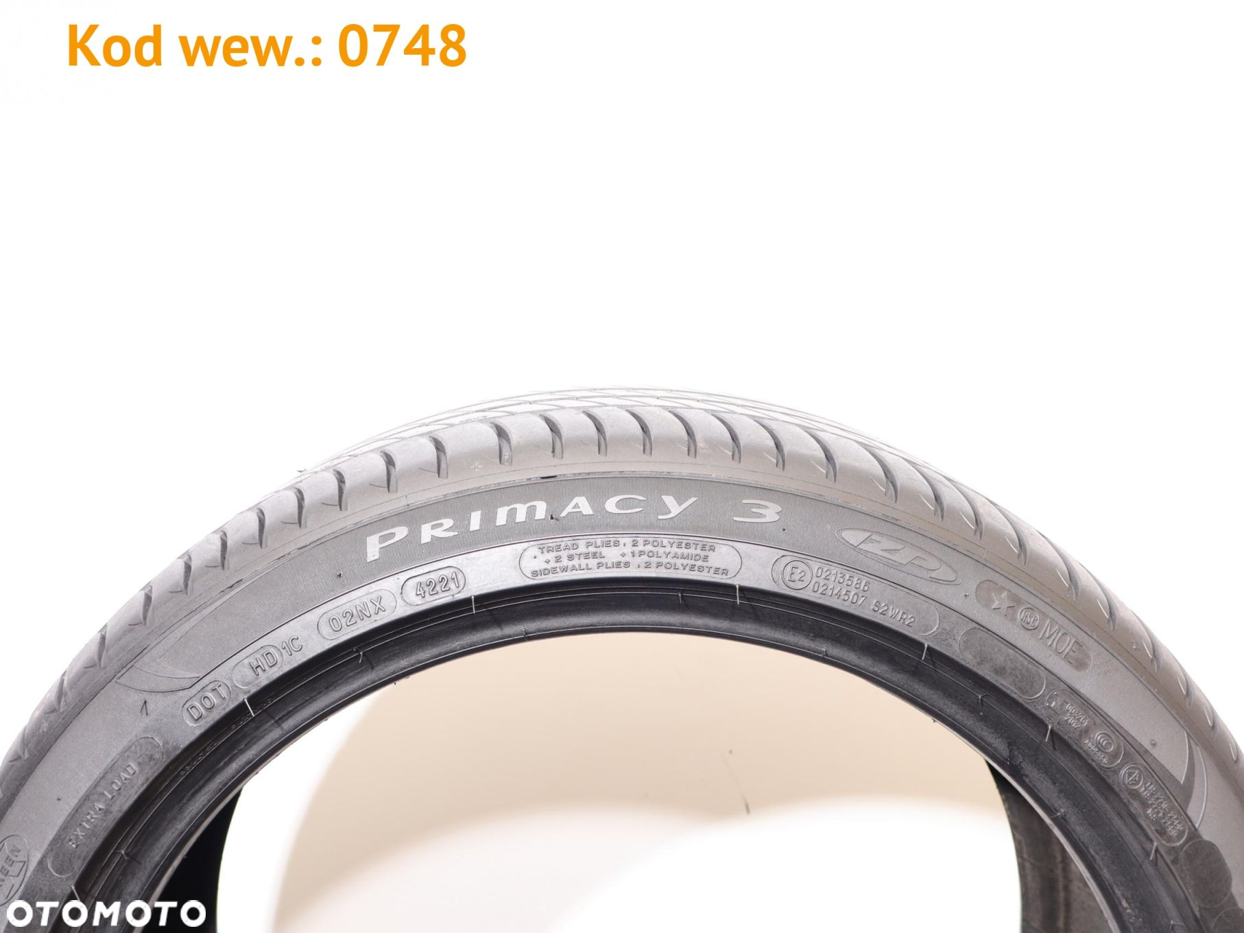 Michelin PRIMACY 3 - 245/40 R19 - 4
