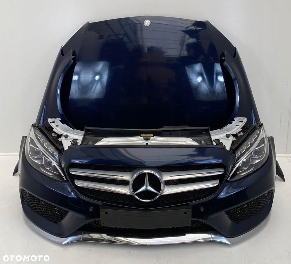 MERCEDES C KLASA W205 AMG MASKA BŁOTNIKI LAMPY PAS - 1