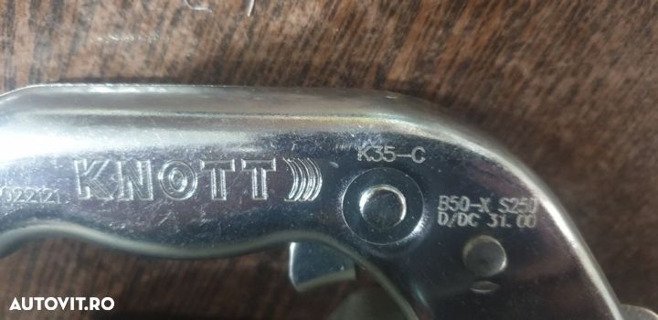 Cupla KNOTT 3500 KG, KF35, Ax 60 mm - 4