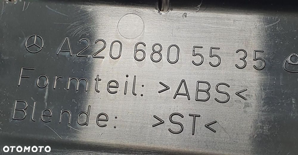 LISTWA OSŁONA PROGU PRAWY PRZÓD MERCEDES W220 A2206805535 - 5