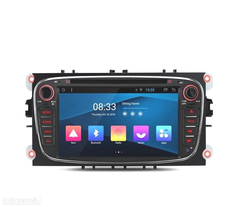 AUTO RADIO GPS ANDROID 11 7" PARA FORD - 1