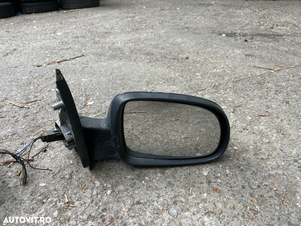 Oglinda stanga/Oglinda dreapta Opel Corsa C negru electrica - 7