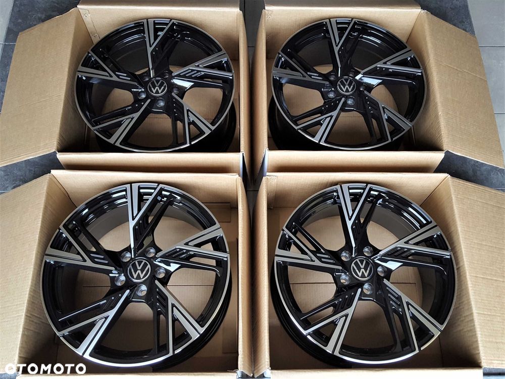 Alufelgi 18 5x112 VW Golf Passat Tiguan Jetta Touran Caddy T-Roc Arteon Eos Nowe ! 749# - 7
