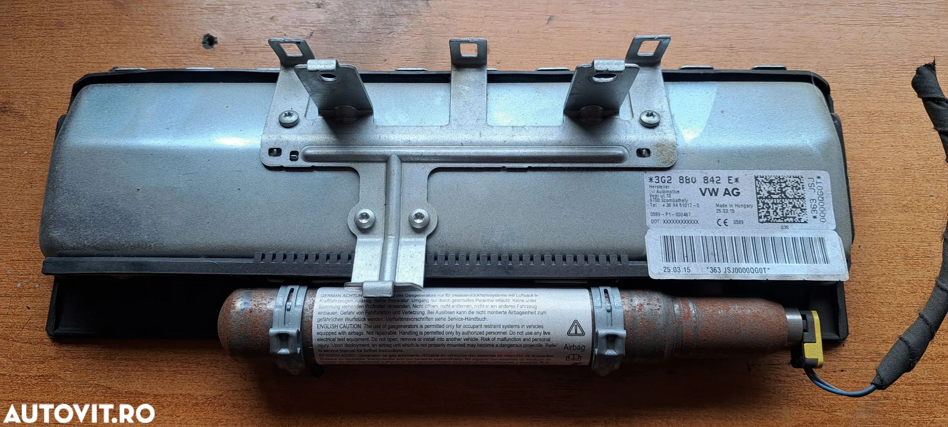 Airbag genunchi Volkswagen Passat B8 - 1