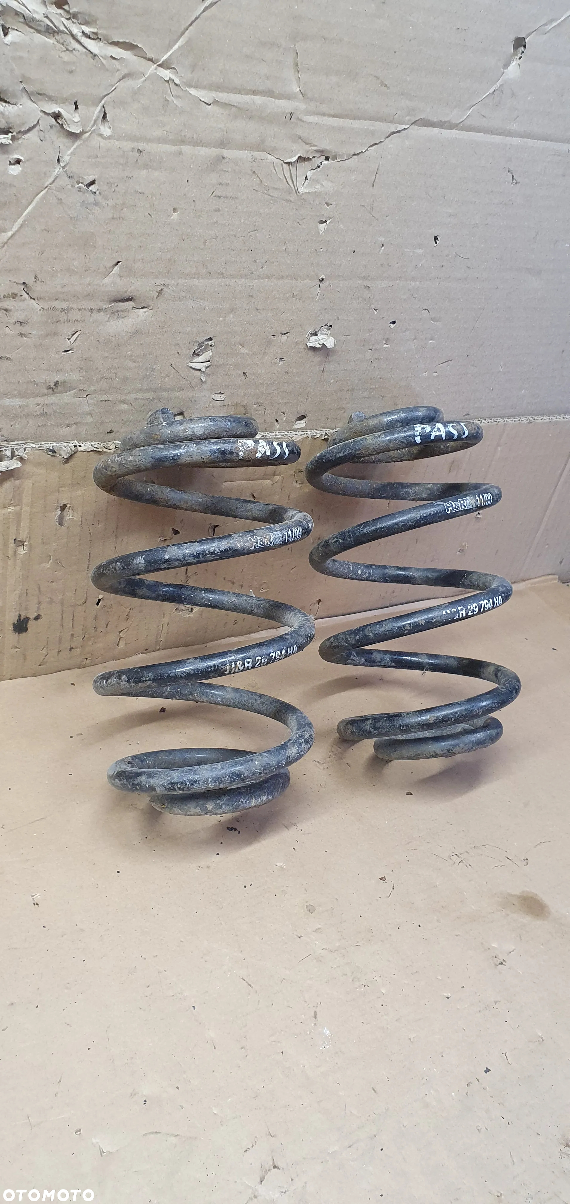 Sprężyny zawieszenia tył tylna VW Passat B5 FL - 4